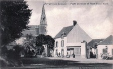 45* FERRIERES EN GATINAIS old door and place st mace RL58,0924