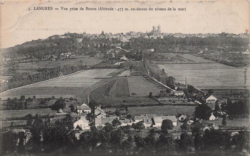 Langres vue prise - langres,