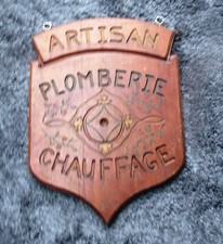 Ancienne enseigne en bois