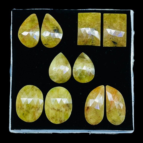Pièces saphir naturel non - 10,