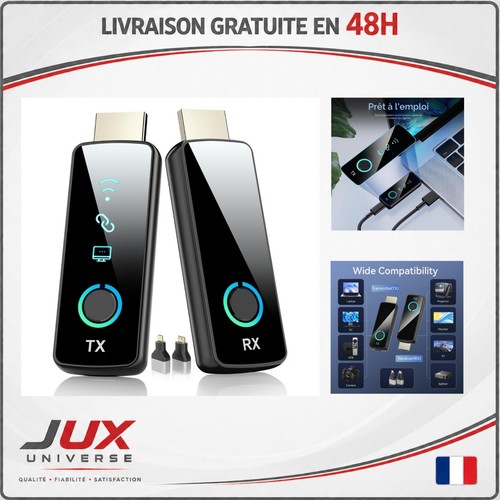 émetteur récepteur hdmi - hdmi, sans