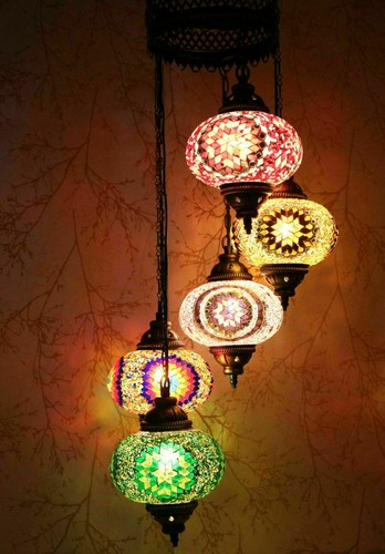 Lustre plafonnier suspendu