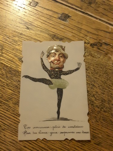 Carte celluloid humoristique