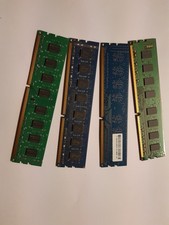 Lot de 4X DDR3 4GB PC3-10600R