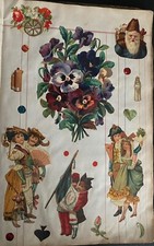 CHROMOS GAUFFRES  XIX éme