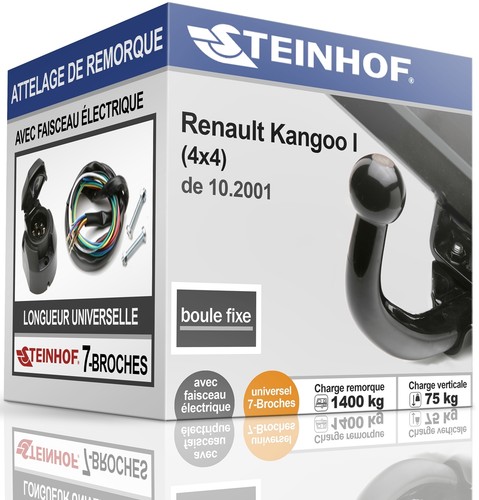 Attelage fixe pour renault - fixe,