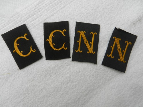 Lot écussons lettres c - lot,