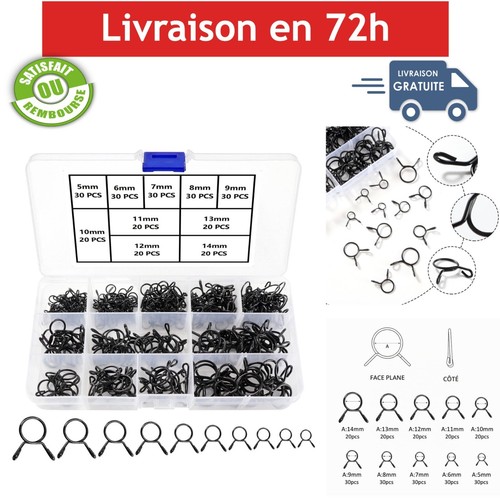 250 clips ressort - 250,