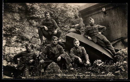 Cpa fort loncin coupole - loncin,,