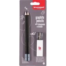 Lot De 2 Crayons Graphite Hb +