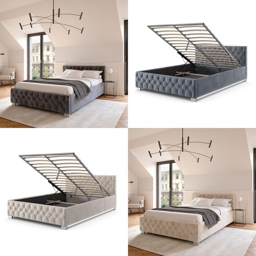 Design lit capitonné - design, tissu