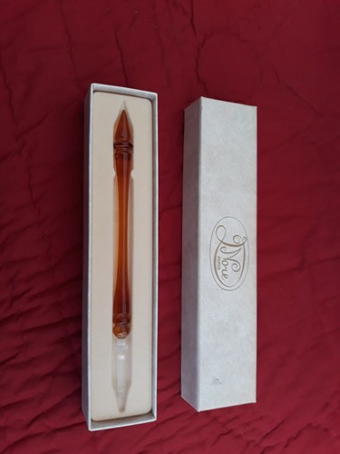 Porte plume verre nore - verre,