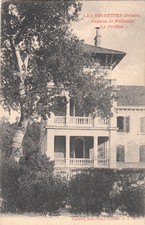 Antique postcards postcards TOURRETTES-SUR-LOUP castle malhurier written