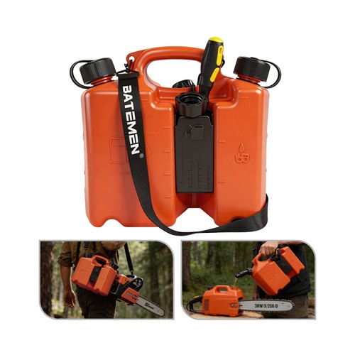 Dual chamber chainsaw - chainsaw, fuel