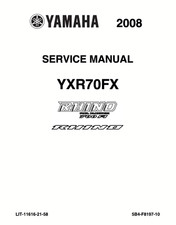 Yamaha Rhino 700 FI YXR700FX 2008 Service Manual