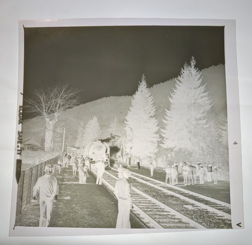 Rare négatif photo train - photo,