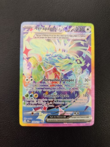 Carte pokémon terapagos - carte, ex