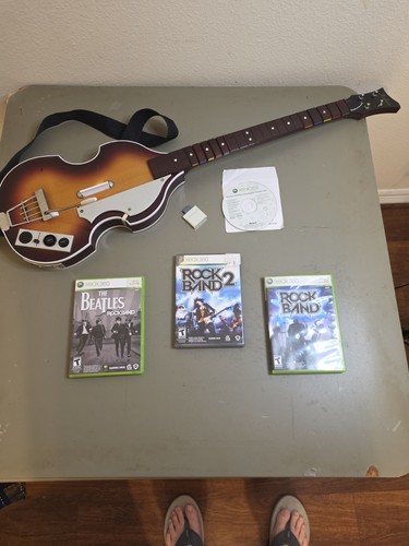 Beatles rock band xbox - band, 360