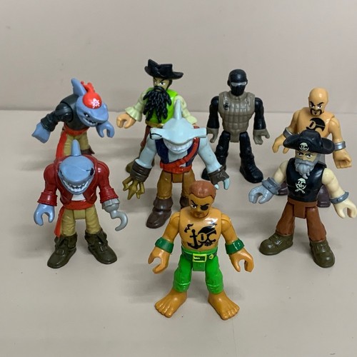 8pcs fisher price imaginext - fisher,