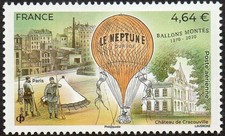 Timbre France PA 84** Le Neptune