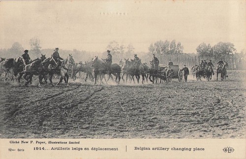 1914 artillerie belge en - belge,