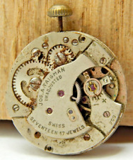 Vintage Rutex Jos. A. Taigman AS 1686  17j men's wrist watch movement with dial
