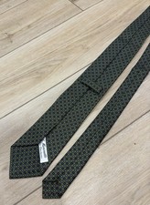 E MARINELLA Napoli 100% Silk Green The Dorchester Foulard Blue Pink Tie Italy