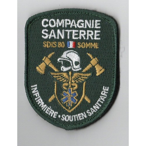 Ecussons pompiers santerre - pompiers,
