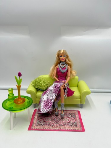 Salon pour barbie avec - salon,