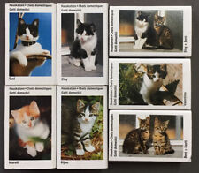 Lot de 7 boîtes d'allumettes