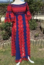 MAGNIFIQUE GUIPURE ROBE ANTICA