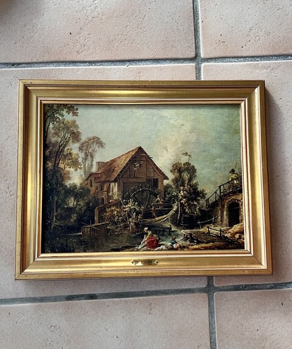 Tableau reproduction moulin - tableau,