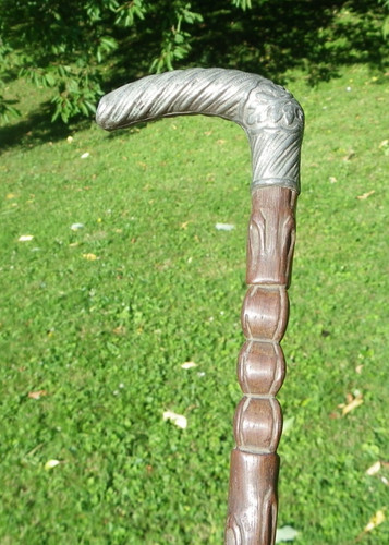Manche ombrelle bois - d'ombrelle, en