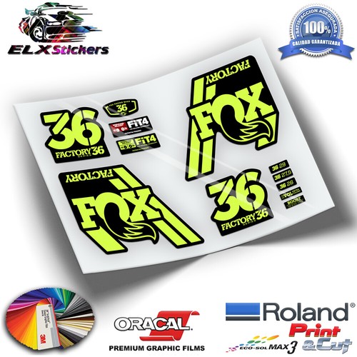 Autocollant stickers fourche - autocollant,
