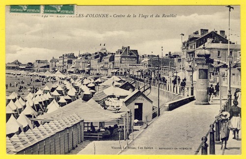 Cpa les sables d - cpa, d'olonne