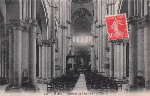 Blois eglise saint nicolas - blois,