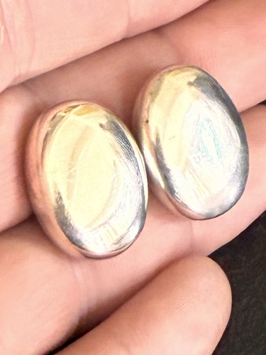 Boutons manchette argent - de,