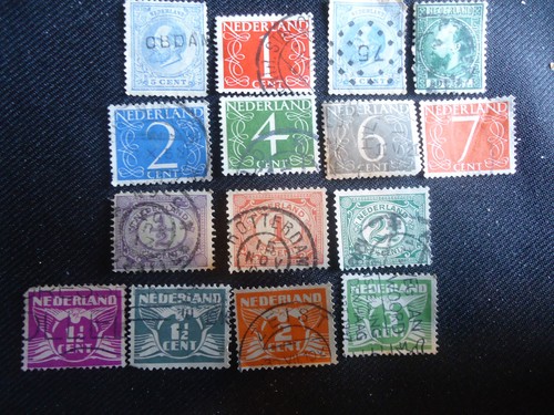 Lot timbres nederland - de, 15