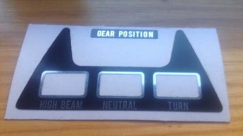 Suzuki gt750 indicator - "indicator, lamp"