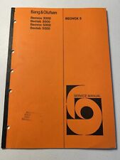 Bang & Olufsen Beovox Beolab 3000 5 Loudspeaker Speaker Service Manual Original