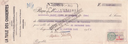 Angouleme tuilerie tuile - tuilerie,