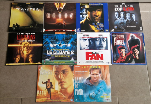 Lot laserdisc dark - laserdisc, angel