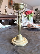 Antique Swivel Brass Oil Lamp