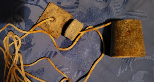 Ancien fil plomb 5cm - ancien,