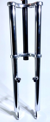 Fourche double bras chrome - fourche, "double