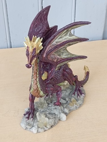 Figurine dragon résine - dragon, en