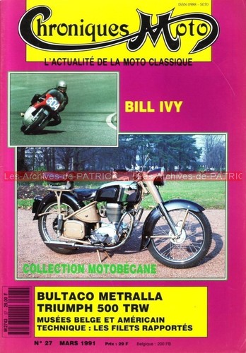Chroniques moto bultaco 250 - 27,