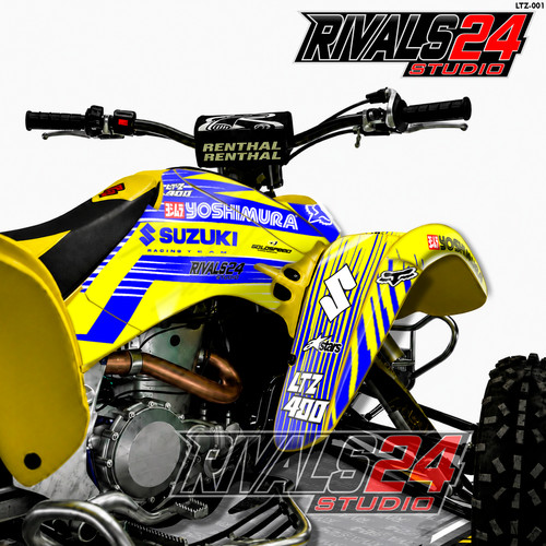Ltz 400 suzuki wrap graphics - ltz,