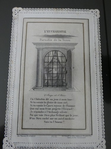 Image pieuse canivet dentelle - image,