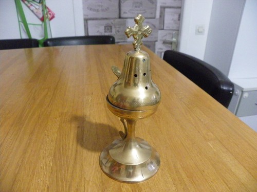 Ciboire encensoir ancien - /,